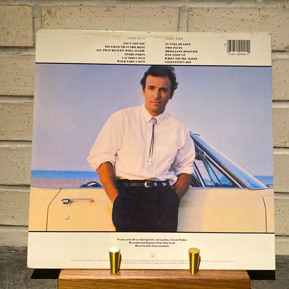 Bruce Springsteen Tunnel Of Love. 1980s vintage pressing - Picture 2 of 6